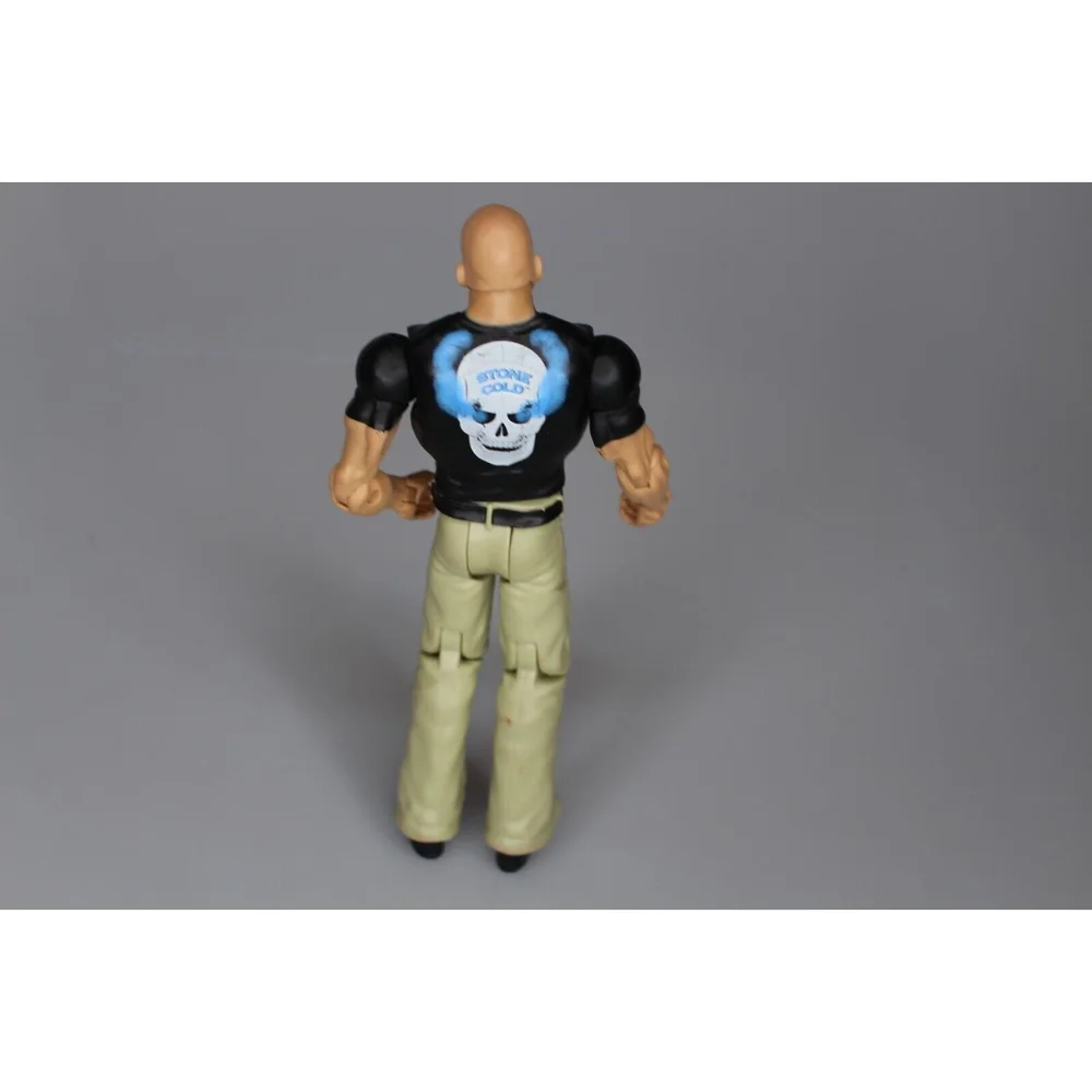 Mattel WWE Stone Cold Steve Austin 2011 WHAT ? Figure Smoking skull